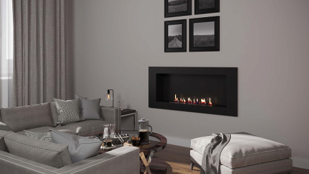 Встраиваемый биокамин Decofire Atlas L комплект