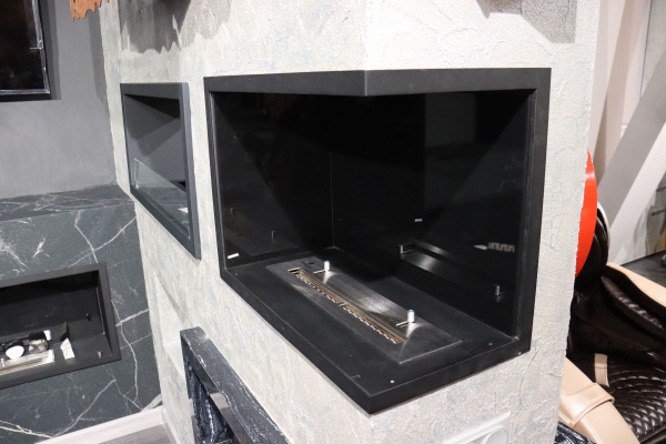 Угловой встраиваемый биокамин Firezo L'angolo Destro 1600