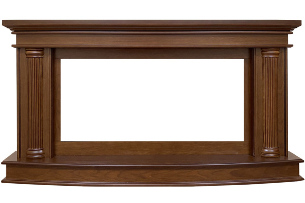 Каминокомплект Rome - Каштан с очагом Vision 42 LOG LED